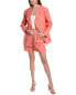 Reveriee 2Pc Linen-Blend Jacket & Short Set Women's