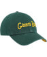 Men's Green Green Bay Packers Crosstown Clean Up Adjustable Hat