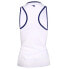 Diadora Core Tennis Scoop Neck Athletic Tank Top Womens White Casual Athletic 1
