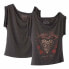 Фото #3 товара ROKKER Shovel Heart Loose short sleeve t-shirt