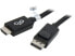 Фото #1 товара C2G 54327 DisplayPort to HDMI Adapter Cable M/M, TAA Compliant, Black (10 Feet,