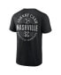 Men's Black Nashville SC Johnny Cash Oval T-shirt