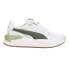 Фото #1 товара Puma XRay Speed Lace Up Mens Green, White Sneakers Casual Shoes 38463862