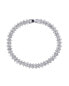 ფოტო #1 პროდუქტის Heart Cubic Zirconia Tennis Bracelet with Round Cut Cubic Zirconia