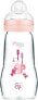 Babyflasche aus Glas Feel Good matt, rosa, von Geburt an, 260 ml, 1 St