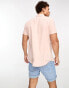 Фото #4 товара Jack & Jones short sleeve shirt in pink