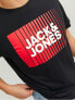 Фото #4 товара Футболка Jack & Jones JJECORP Standard Fit Black