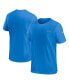 Фото #1 товара Men's Powder Blue Los Angeles Chargers Sideline Coach Performance T-shirt