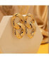 ფოტო #2 პროდუქტის Women's Chainlink Drop Earrings