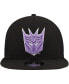 Men's Black Transformers 9FIFTY Snapback Trucker Hat