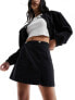 Фото #1 товара Morgan aline mini skirt with hardwear detail in black