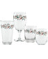 Фото #3 товара Nutcracker Holly Tapered DOF Double Old Fashioned Glasses, Set of 4