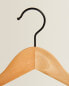 Wooden jacket hanger