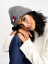 Фото #1 товара Tommy Jeans soft ready beanie hat in grey