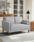 Фото #2 товара 51.6" Polyester Lillith Loveseat with Track Arms
