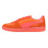 Фото #3 товара Puma Palermo Citrus Lace Up Womens Orange Sneakers Casual Shoes 40078201