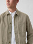 Linen-Cotton Chore Jacket