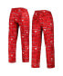 Men's Red Chicago Bulls Breakthrough Knit Sleep Pants