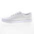 Фото #3 товара Lugz Flip MFLPC-1001 Mens White Canvas Lace Up Lifestyle Sneakers Shoes 8.5