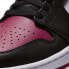 Фото #7 товара Кроссовки Nike Air Jordan 1 Mid Bred Toe (Белый, Красный, Черный)