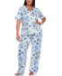 Фото #1 товара Пижама White Mark Tropical Pajama