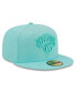 Фото #4 товара Men's Turquoise New York Knicks Color Pack 59FIFTY Fitted Hat