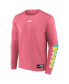 Фото #3 товара Men's Pink Formula 1 Miami Grand Prix Long Sleeve T-Shirt