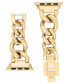 ფოტო #3 პროდუქტის Women's Gold-Tone Alloy Chain Bracelet Compatible with 42/44/45/Ultra/Ultra 2 Apple Watch
