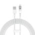 Фото #2 товара Kabel przewód w oplocie do iPhone Explorer Series USB - Lightning 2.4A 2m biały