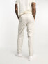 Фото #3 товара Jack & Jones Premium relaxed fit suit trousers in cream