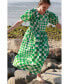 Green Imagination Midi Dress