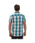 ფოტო #3 პროდუქტის Men's Stavo Short Sleeve Check Shirt