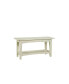 Фото #1 товара Shaker Cottage Bench with Shelf, Sand