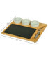 Фото #7 товара Deluxe Bamboo, Slate Cheese Board, 3 Bowls, Multifunction Knife