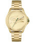 ფოტო #1 პროდუქტის Men's Le Croc Gold-Tone Bracelet Watch 43mm