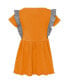 ფოტო #3 პროდუქტის Girls Toddler Tennessee Orange Tennessee Volunteers Too Cute Tri-Blend Dress