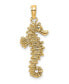 ფოტო #1 პროდუქტის Sea Horse Pendant in 14k Yellow Gold