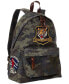 Фото #1 товара Men's Tiger-Patch Camo Canvas Backpack