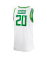 ფოტო #2 პროდუქტის Men's and Women's Sabrina Ionescu White Oregon Ducks Replica Basketball Jersey