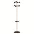 Фото #1 товара UNILUX Standing Coat Compueil Metal 8 Hangers With Umbrella Stand And Drip Tray Gray Rotating Head