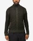 Фото #1 товара Men's Full-Zip High Neck Sweater Jacket