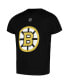 Big Boys Brad Marchand Black Boston Bruins Name and Number T-shirt