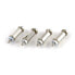 Фото #1 товара Mounting Kit Four Pack - metal spacers 10mm for Raspberry Pi + screws + pads - 4pcs