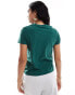 Levi's perfect small batwing logo t-shirt in green grün, S - фото #4