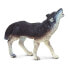 Фото #2 товара Фигурка Safari Ltd Gray Wolf Howling Figure Life Cycle of a Gray Wolf (Цикл жизни серого волка)