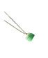 Фото #2 товара seree baby lock — Jade stone pendant necklace