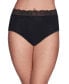 Flattering Lace Stretch Brief Underwear 13281, also available in extended sizes