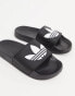 Фото #2 товара adidas Originals Adilette Lite sliders in black