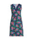 Фото #3 товара Women's Long Cotton Jersey Sleeveless Swim Cover-up Dress Print