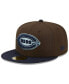 Фото #2 товара Men's Brown and Navy Cincinnati Reds 1938 MLB All-Star Game Walnut 9FIFTY Fitted Hat